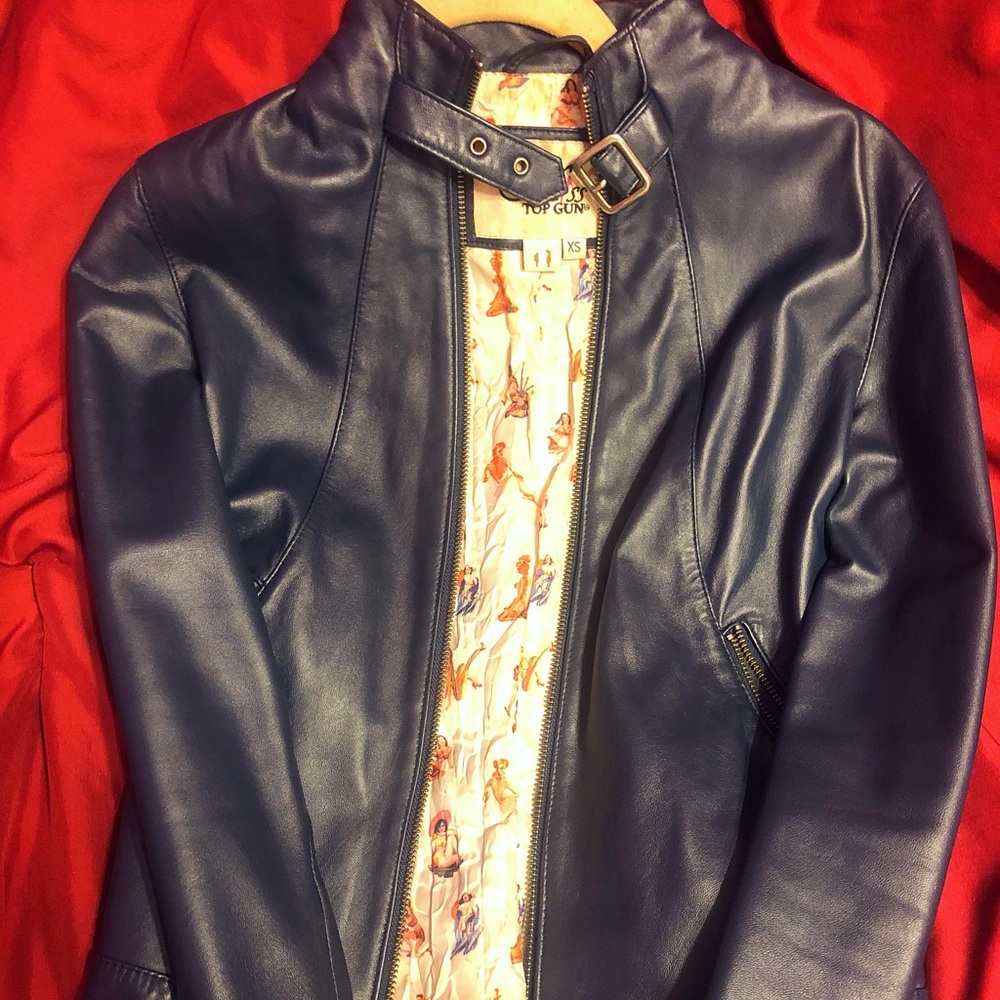 Genuine leather jacket from Top Gun